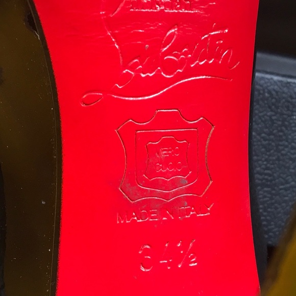 Christian Louboutin high decollette - Picture 4 of 6